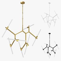 74214x Struttura Lightstar Chandelier