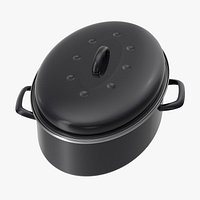 Large Roasting Pan With 2 Handles