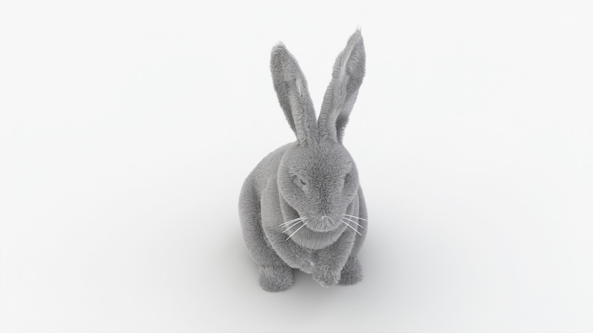 Dirty Rigged Rabbit With XGEN Fur For MAYA Arnold 3D Model - TurboSquid ...