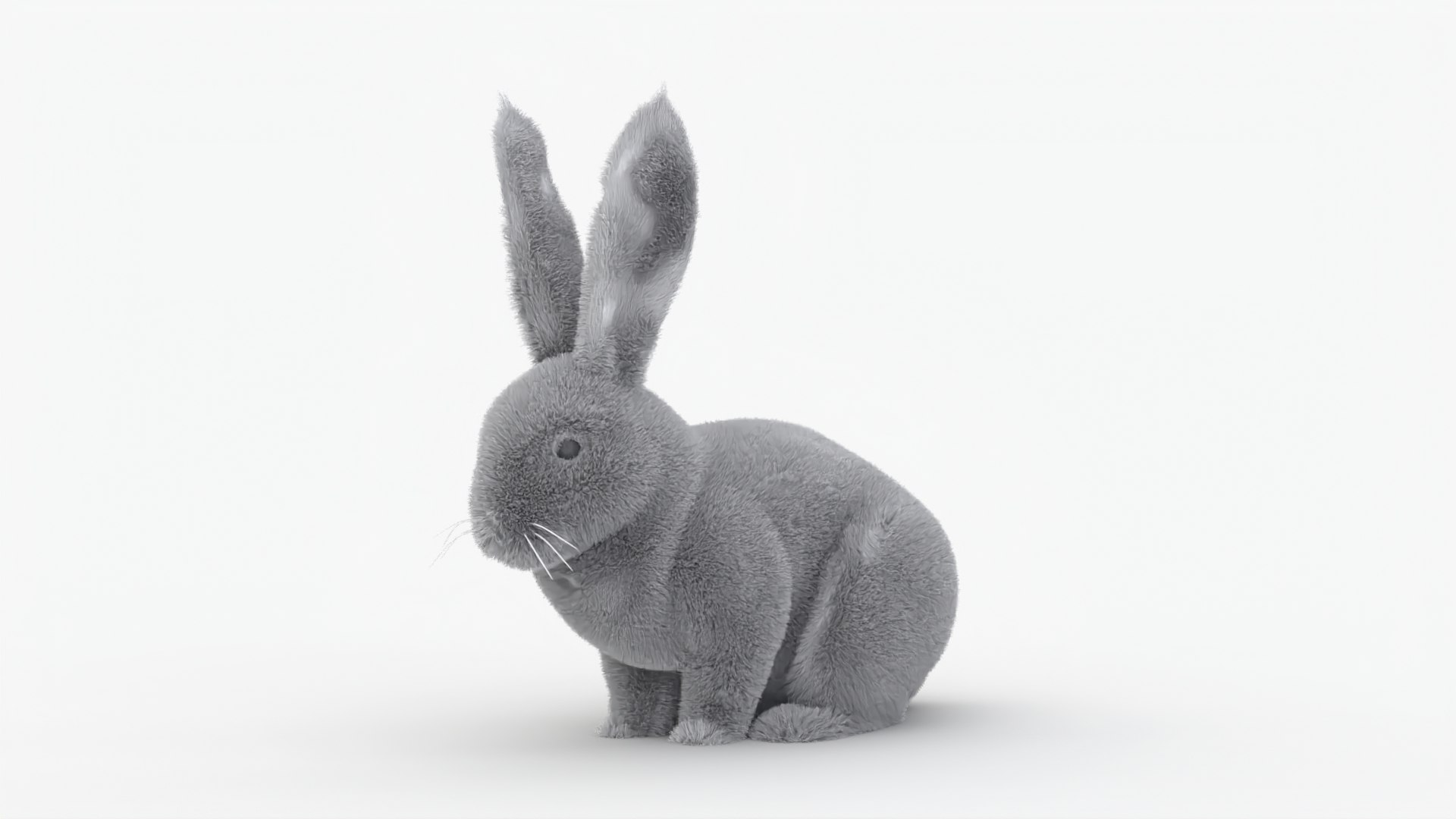 Dirty Rigged Rabbit With XGEN Fur For MAYA Arnold 3D Model - TurboSquid ...