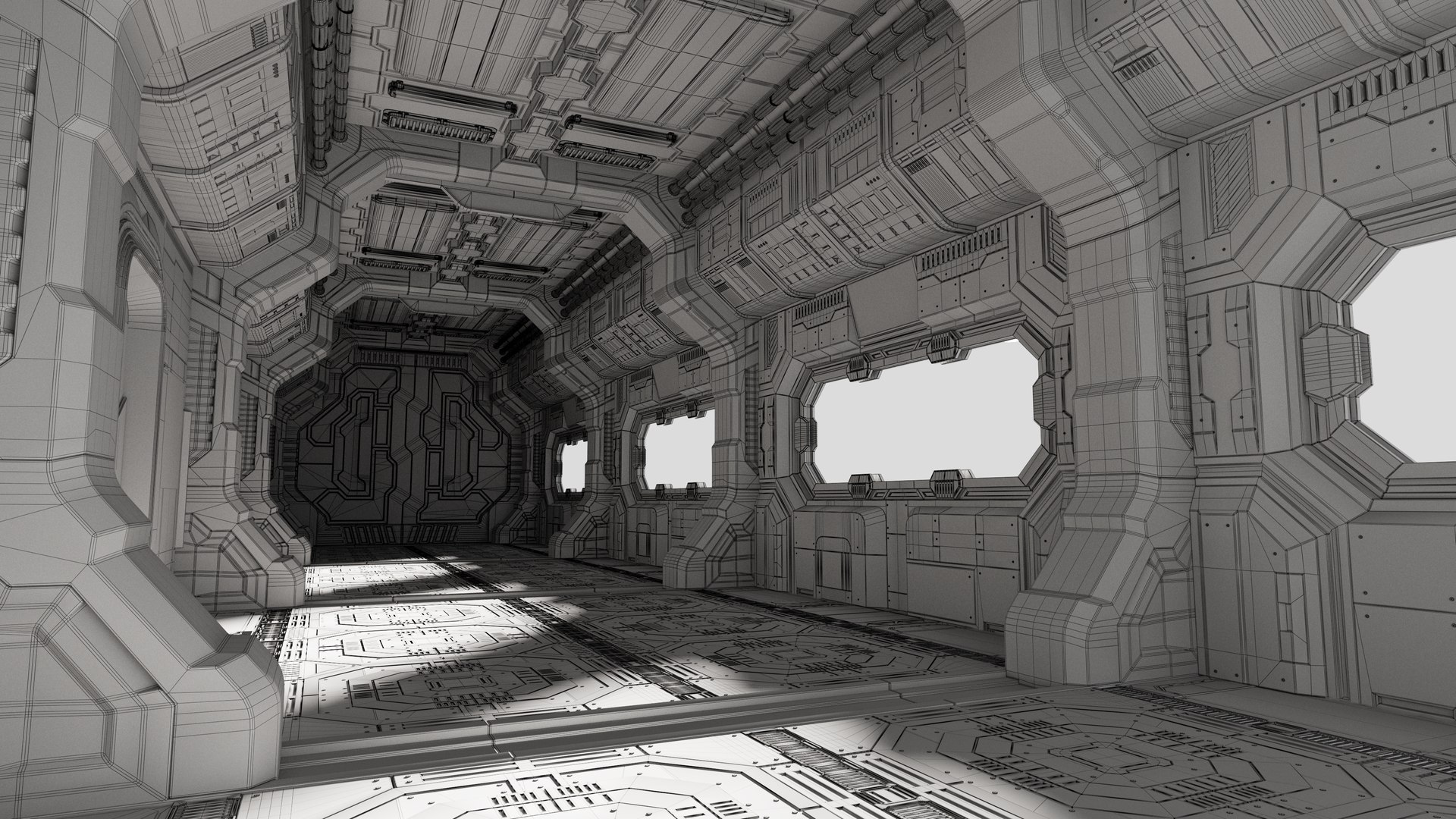 Futuristic Sci-fi Corridor in Space Station 3D model https://p.turbosquid.com/ts-thumb/cV/aTiXeS/ZR/wire02/png/1774703912/1920x1080/fit_q87/b996bbab059ae4099c84fcacf6b7310d7fc27f5d/wire02.jpg