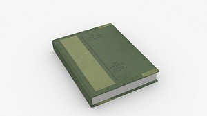 Book Rigged and Animated model