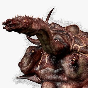 3D Scary Tentacle Monster model