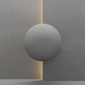 3D Grey stucco texture 2