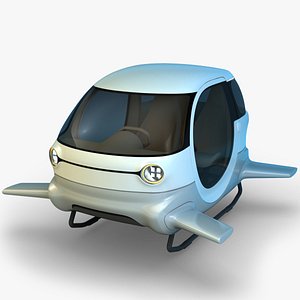 Flying Car 3D Models for Download | TurboSquid