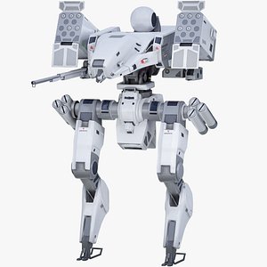 Mech Warrior Sci-Fi Robot