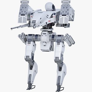Mech Warrior Sci-Fi Robot
