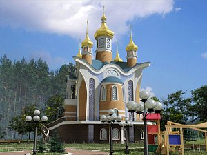 church ornate 3d model