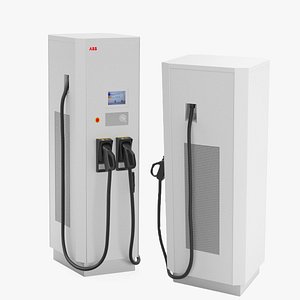 3D model ABB Terra 94 CC EV Electric Car Charging station
