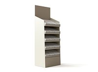 Freestanding Cardboard Point Of Sale Display Stand