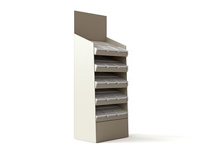 Freestanding Cardboard Point Of Sale Display Stand