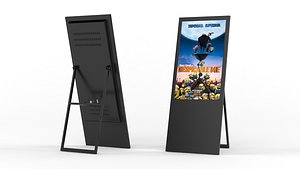 3D information kiosk model