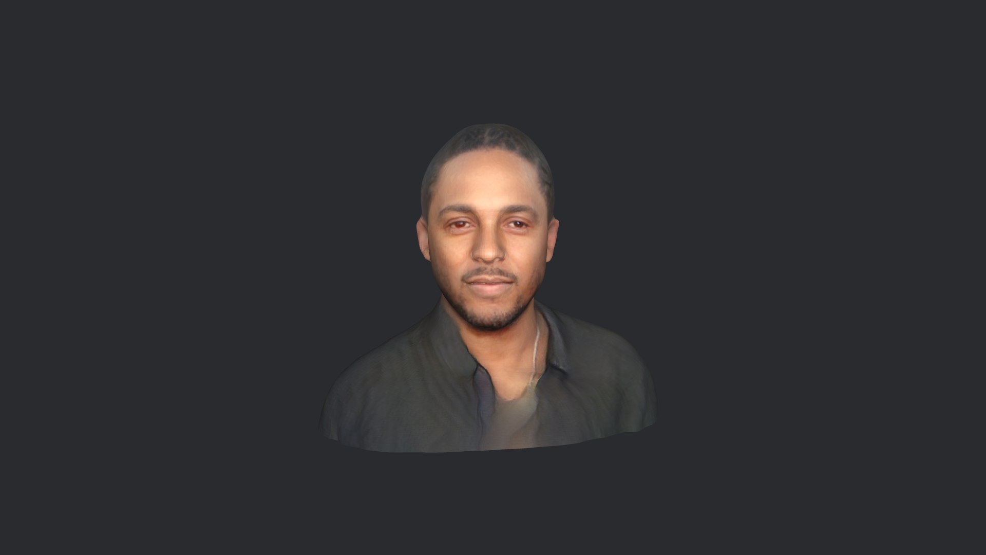 3D Model Kendrick Lamar Realistic Bust Head Ready 3d Model