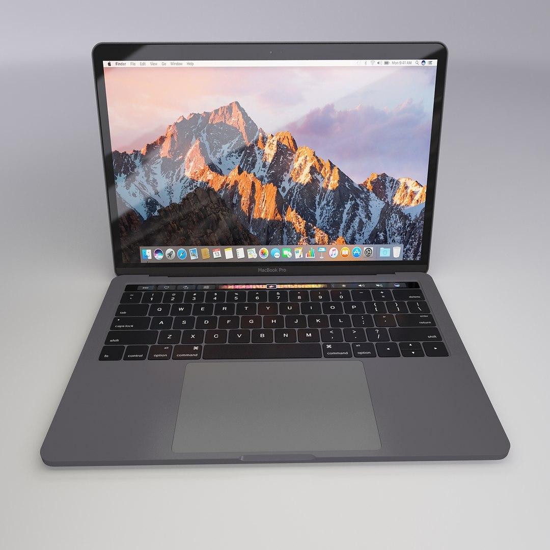 3d Apple Macbook Pro 13-inch