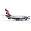 Boeing 747-300 British Airways 3D Model