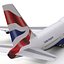 Boeing 747-300 British Airways 3D Model