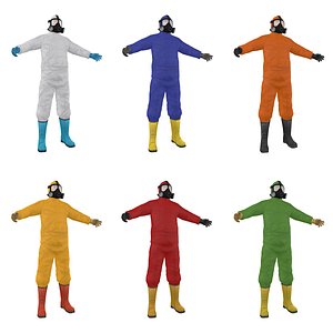 max pack hazmat worker man