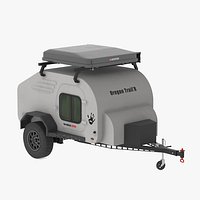 Travel Trailer Teardrop Grey