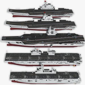 China Navy CV16 CV17 CV18 075 076