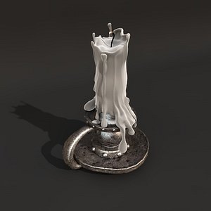 3d model candle