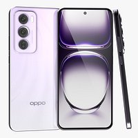 OPPO Reno 12 Pro Silver Fantasy Purple