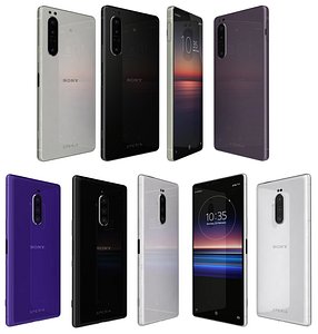 sony xperia 1 mk 3D model
