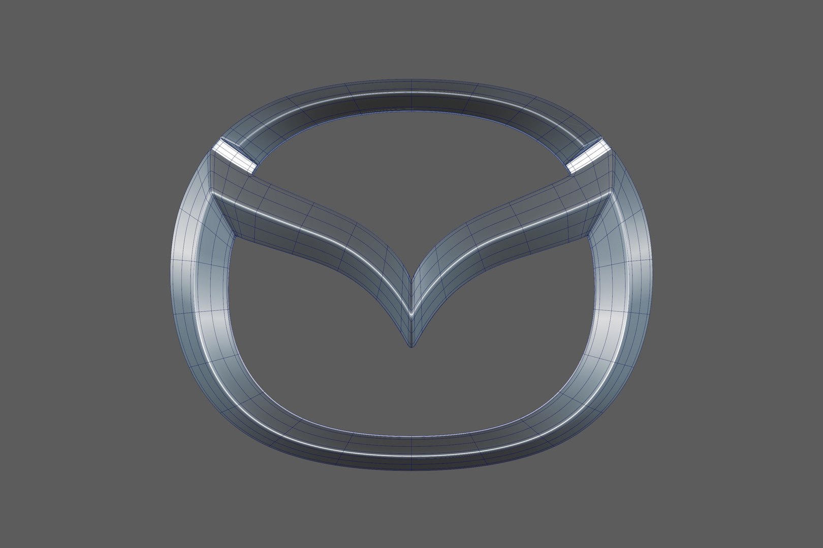 3D Mazda - Car Logo Emblem Modern model - TurboSquid 2113173