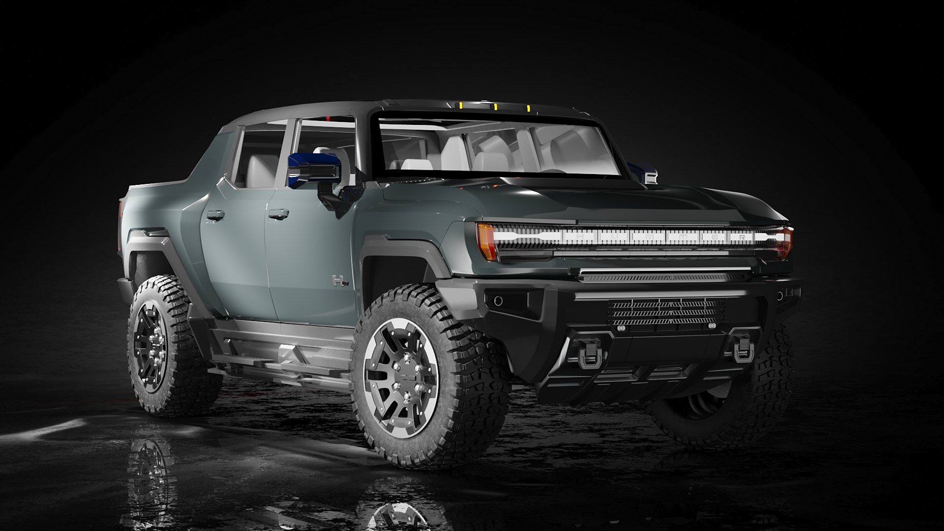 GMC Hummer EV 2024 3d model 3D model - TurboSquid 2177530