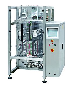 3D CAD Model Multifunctional Vertical Pillow Plastic Bag Packing Machine for Milk Powder Packaging 3D model