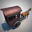chinese horse carriage 3d model
