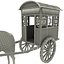 chinese horse carriage 3d model
