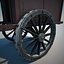 chinese horse carriage 3d model