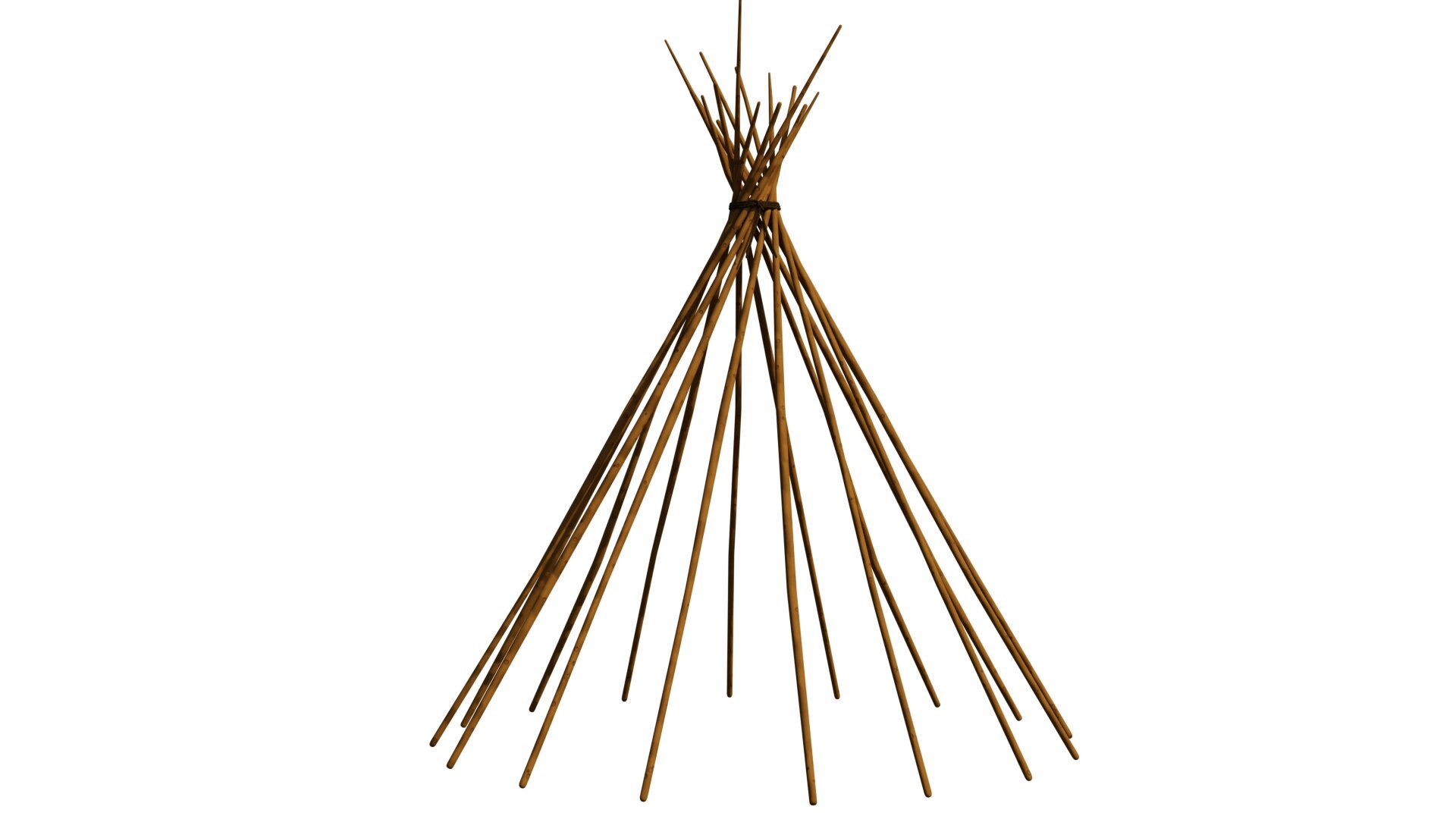 Tepee 3D Model - TurboSquid 1714516