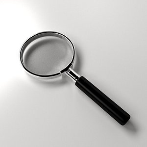 magnifying glass 3d 3ds