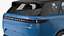 Blue Range Rover Sport 2023 Simple Interior 3D model