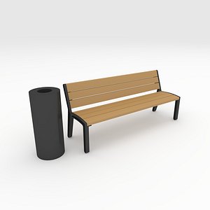 3D Bench Park 31