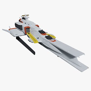 Battleship Ra-cailum 3D model