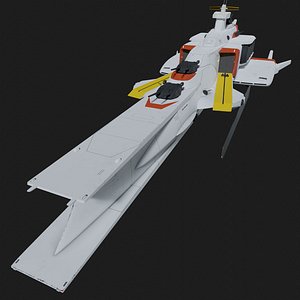 Battleship Ra-cailum 3D model