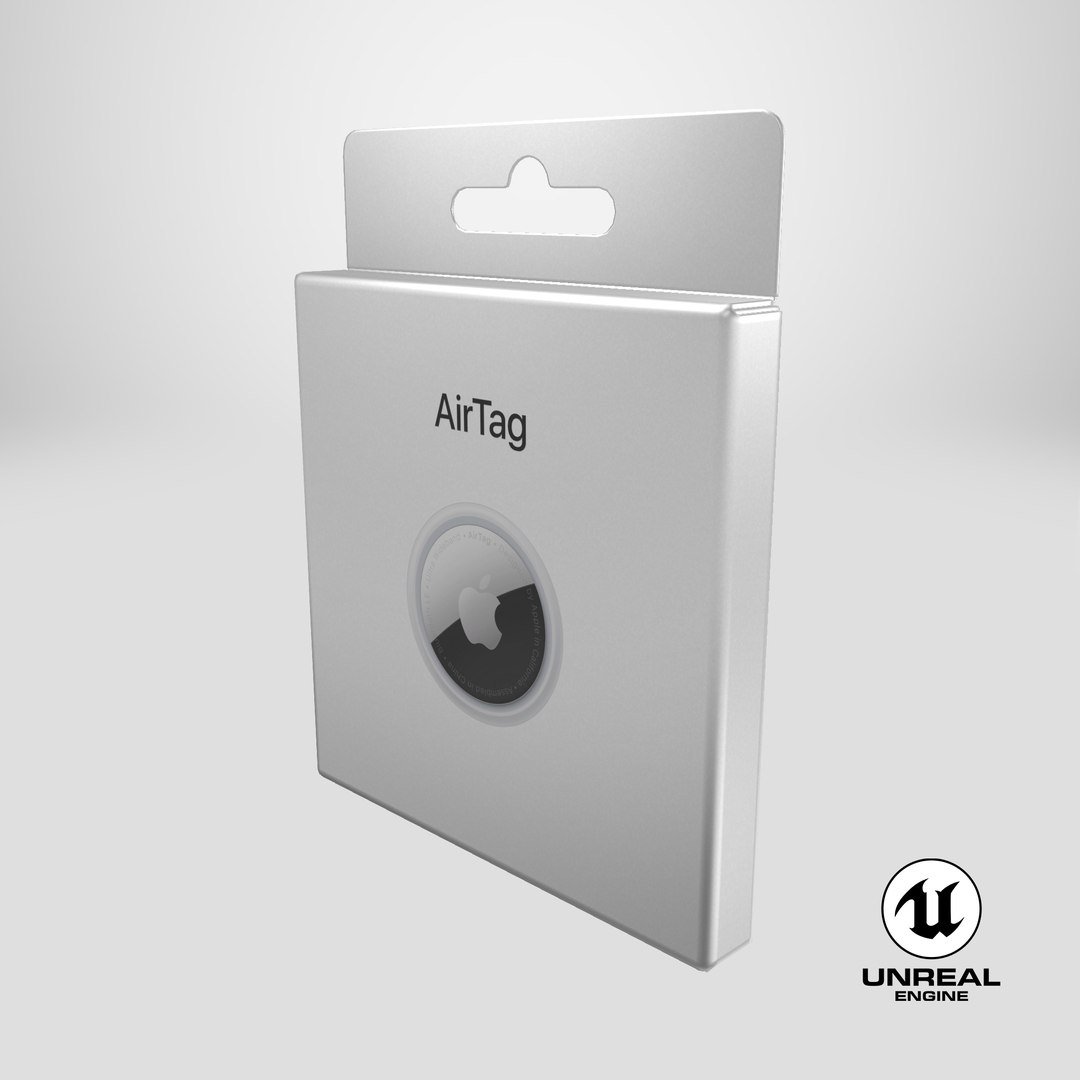 Apple AirTag Package model https://p.turbosquid.com/ts-thumb/cW/bNyipq/PQ/stemcell_unreal_render/png/1717508453/1920x1080/fit_q87/520b7d4fbe630625cf70e3991424bd2e3fc69b64/stemcell_unreal_render.jpg