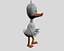Rigged Toon Duck