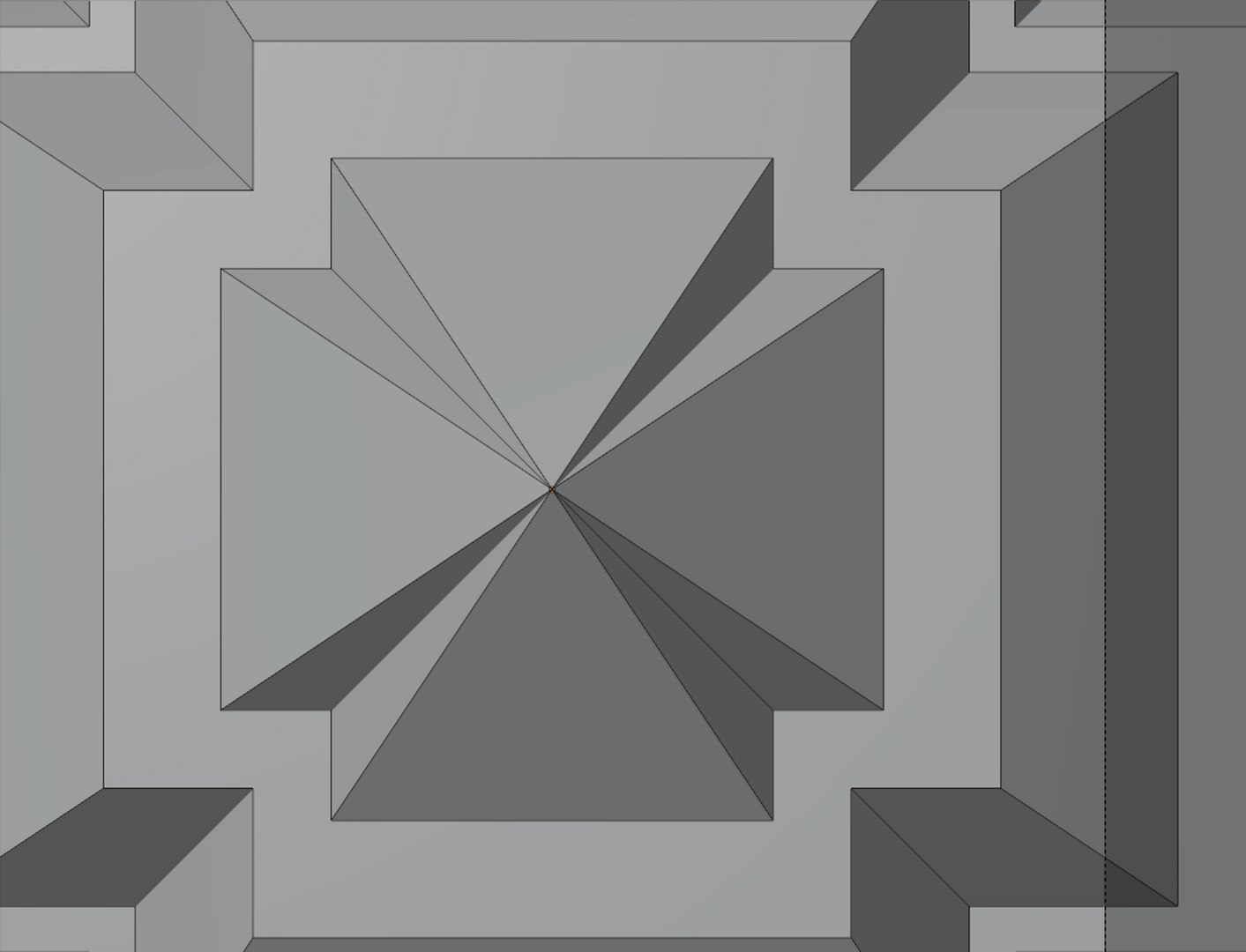 RectangularOctangular Pyramidal Structure 3D Model - TurboSquid 1951961