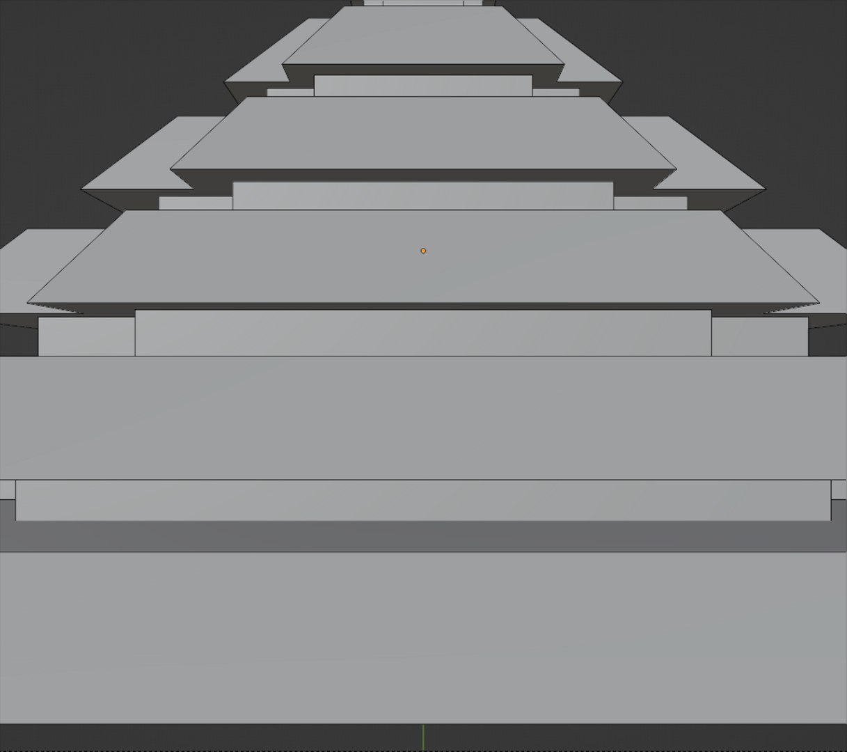 RectangularOctangular Pyramidal Structure 3D Model - TurboSquid 1951961