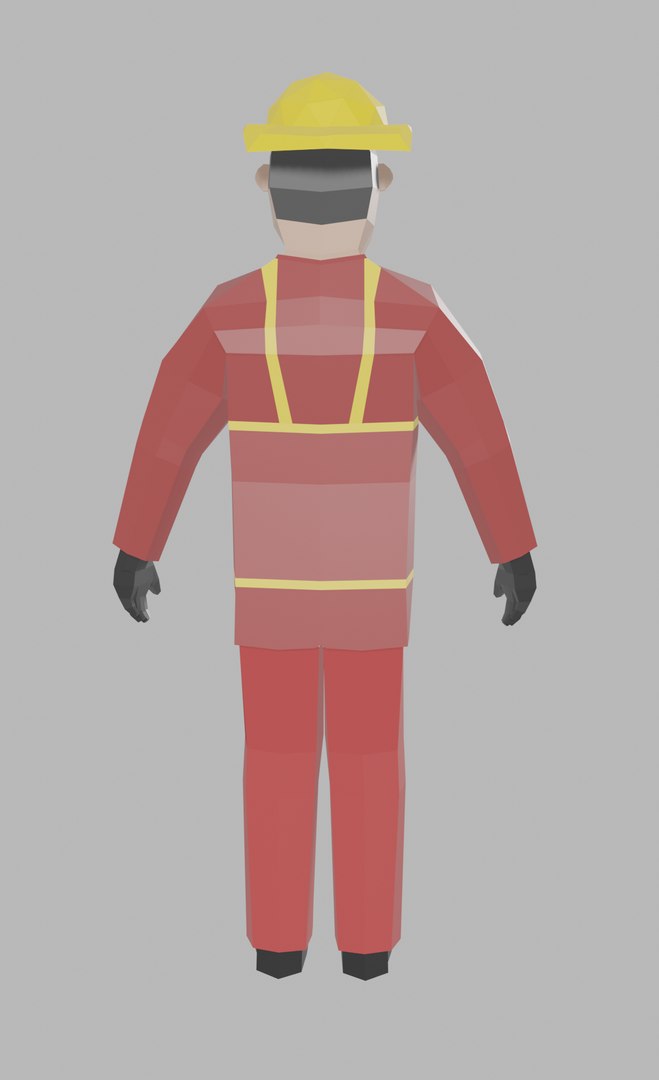 3D model firefighter rigged unity - TurboSquid 1567177