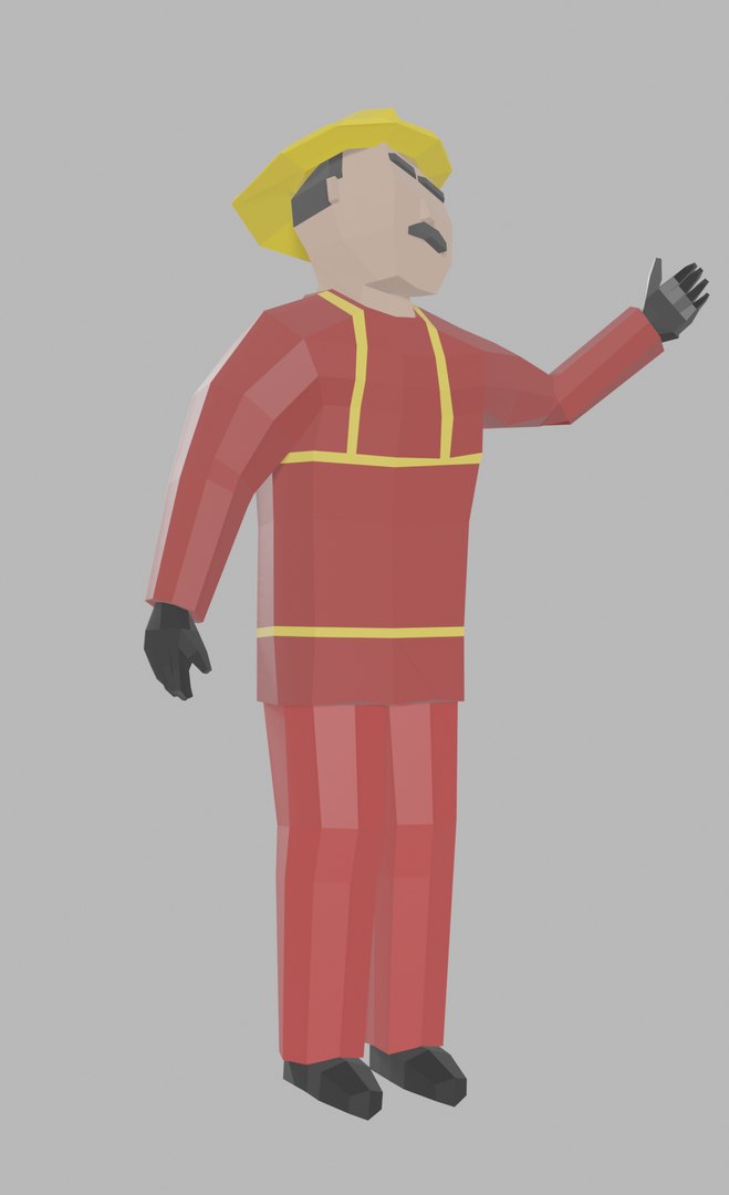 3D model firefighter rigged unity - TurboSquid 1567177