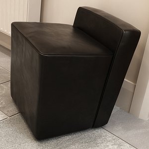 baxter baby graz pouf 3d model