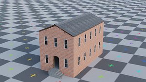 3D Brick warehouse