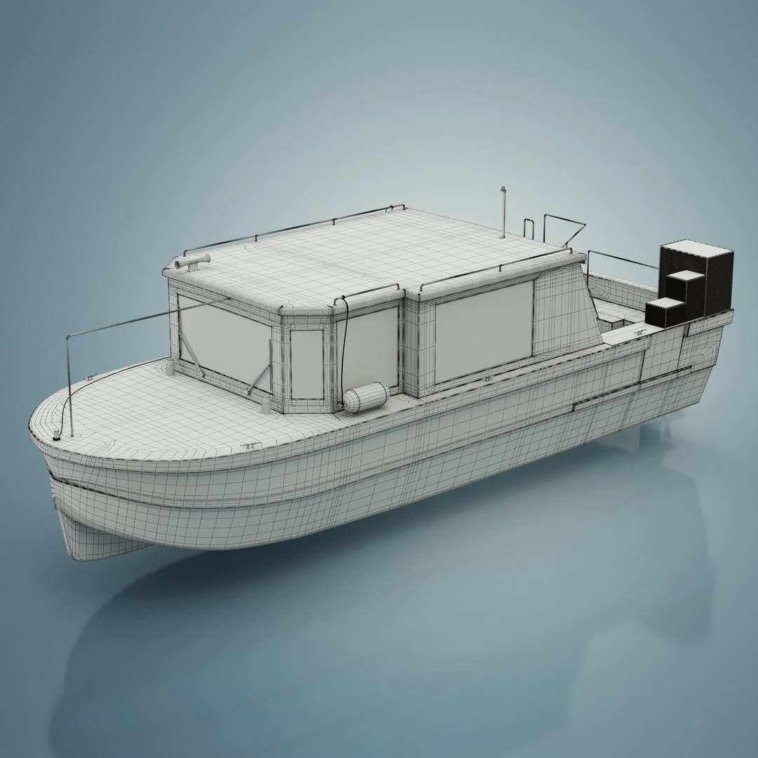 Tokyo Water Taxi 3D Model - TurboSquid 1571604