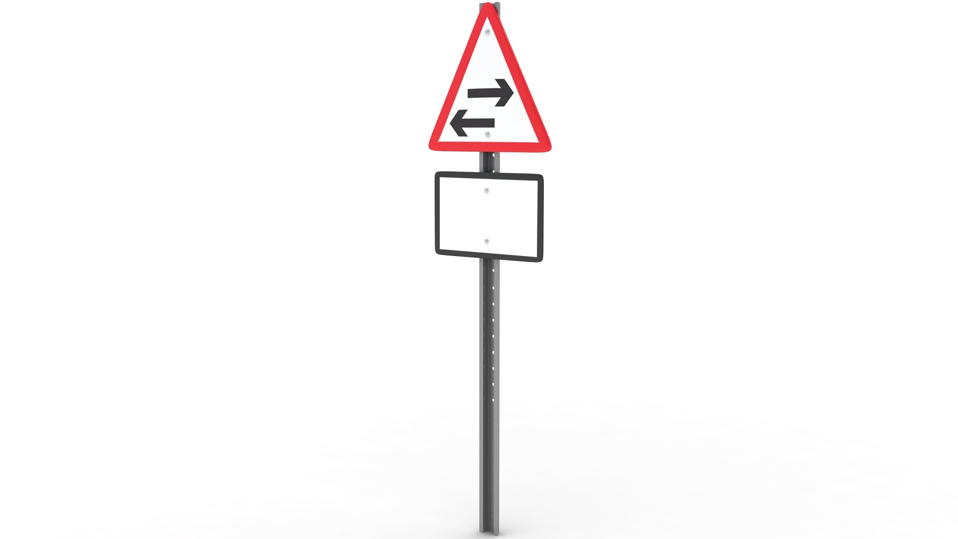 3D Model Road Sign V2 - TurboSquid 2007689