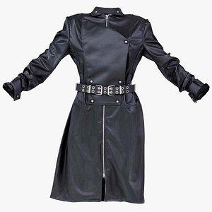 3D model Belted Coat Remastered