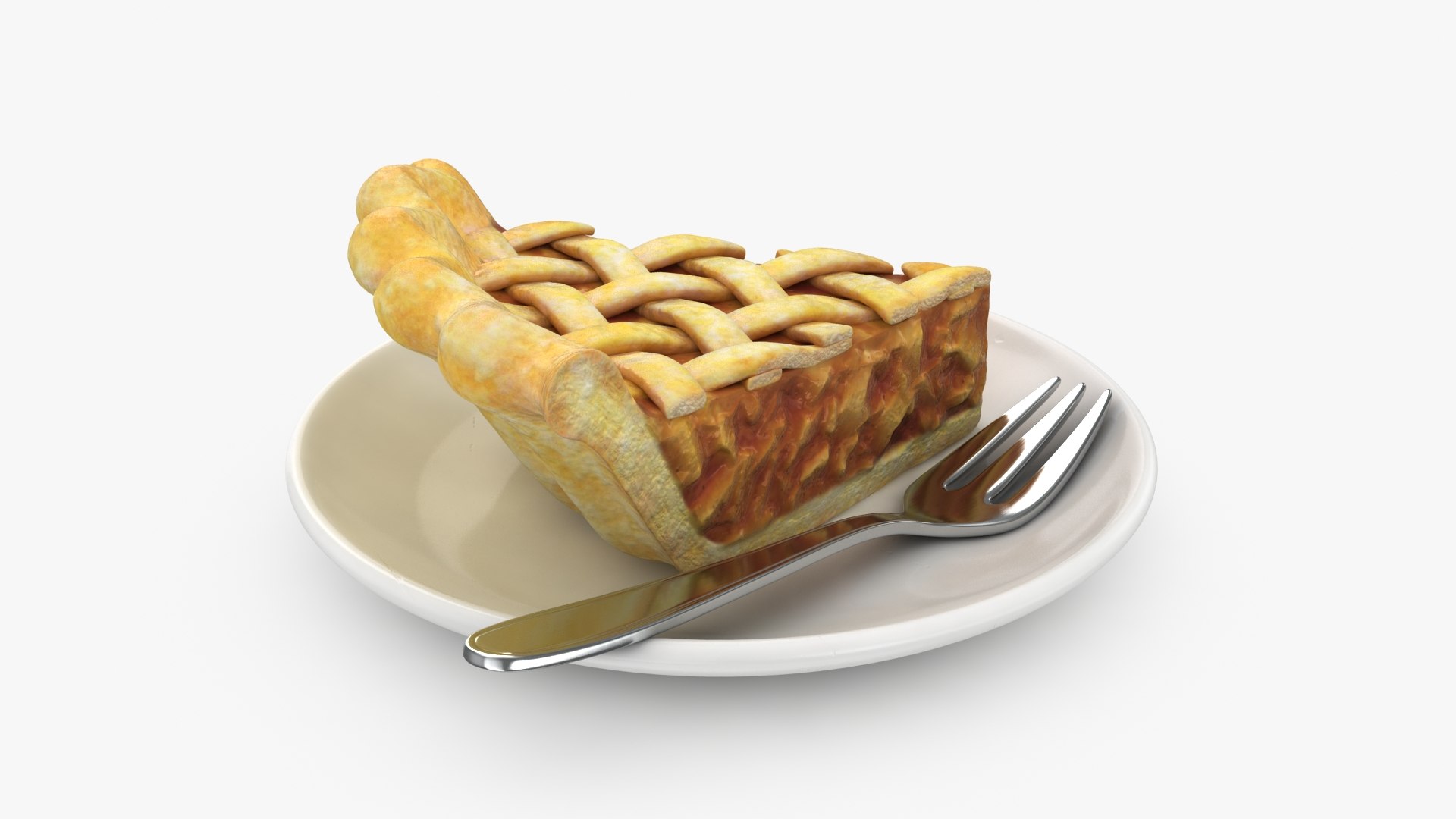 Apple Pie 3D Model - TurboSquid 2040053